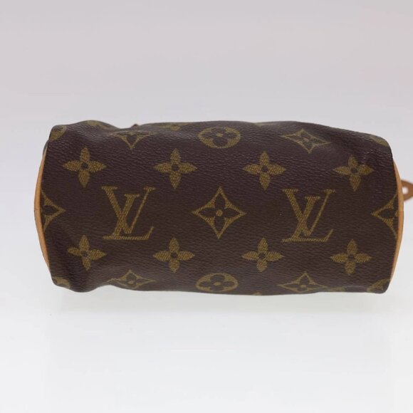 LOUIS VUITTON Monogram Mini Speedy Hand Bag M41534 LV Auth am4166V - Picture 7 of 16